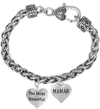 The Most Beautiful Mamaw, Hypoallergenic, Safe-Nickel, Lead, Cadmium Free