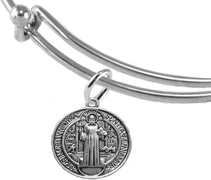 Saint Benedict Protective Charm, and Prayer, Protect Me from Harm, from Evil, from The Devil. Hypoallergenic