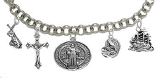 Saint Benedict Crucifix-Mary with Christ Child, Prayer, Calvary, Protect Me from Harm, from Evil, from The Devil. Nickle, Lead Cadmium Free