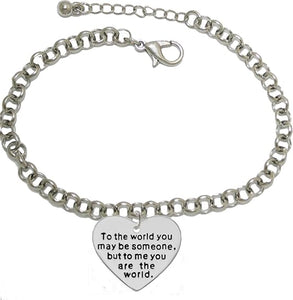 Mother's Day Jewelry, Mom Jewelry, Grandma Jewelry, Adjustable Bracelet, Hypoallergenic-Safe. Nickel, Lead, Free
