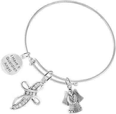 Christian 3 Charm Adjustable Bracelet Hypoallergenic, Safe-Nickel, Lead, Free