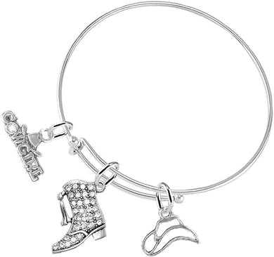 Drill 3 Charm Bracelet Hypoallergenic, Safe-Nickel, Lead & Cadmium Free!