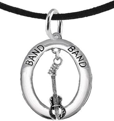 Electric Bass Guitar, Hypoallergenic Adjustable Necklace, Safe-Nickel, Lead And Cadmium Free
