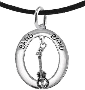 Electric Bass Guitar, Hypoallergenic Adjustable Necklace, Safe-Nickel, Lead And Cadmium Free