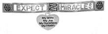 Expect Miracles, The Original Hypoallergenic, Safe-Nickel, Lead, Cadmium Free, Adjustable Stretch Bracelet