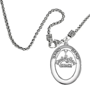 Marching Band Chick, Hypoallergenic Adjustable Necklace, Safe-Nickel, Lead and Cadmium Free