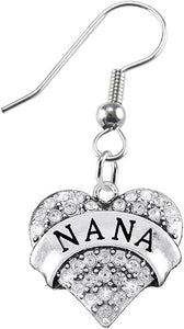 Nana Charm Fishhook Earring Hypoallergenic, Safe-Nickel, Lead & Cadmium Free!