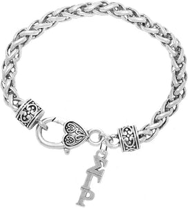 Sigma Gamma Rho, Authorized Sorority Jewelry Manufacturer, Vintage Antique Wheat Chain Bracelet, Hypoallergenic, Safe-No Nickel, No Lead, And No Poisonous Cadmium