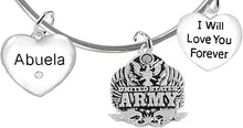 Abuela, I Will Love You Forever, Army Hypoallergenic, Safe-Nickel Free, No Poisonous Lead Or Cadmium