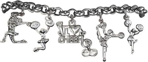 Cheer, 5 Charm, Adjustable Bracelet, Hypoallergenic, Nickel, Lead, Free, And No Poisonous Cadmium