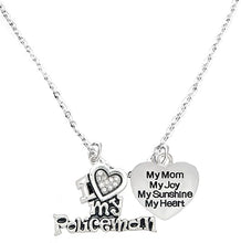 Policeman's, I Love My Policeman, My Mom, My Joy, My Sunshine, Hypoallergenic, Safe-Nickel, Lead, Free