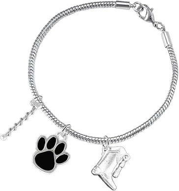 The, Majorette Jewelry Black Paw Hypoallergenic Adjustable, Safe-Nickel, Lead Free
