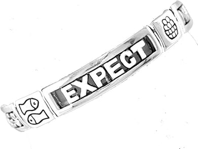 Expect Miracles, The Original, Hypoallergenic, Safe-Nickel, Lead, Cadmium Free, Adjustable Stretch Bracelet