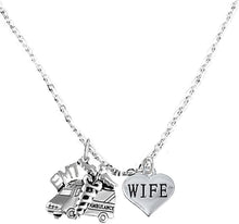 EMT, Wife Adjustable Necklace, Hypoallergenic, Safe-Nickel, Lead, Cadmium Free