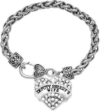The Deputy Sheriff's Wife Hypoallergenic Bracelet, Safe-Nickel, Lead & Cadmium Free!