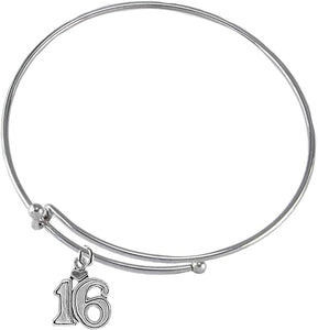 Sweet 16, Adjustable Miracle Wire Bracelet, Nickel, Lead, And Poisonous Cadmium Free-Hypoallergenic