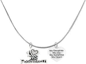 Policeman's, I Love My Policeman, My Daughter, My Joy, My Sunshine, Adjustable, Hypoallergenic, Safe-Nickel, Lead, Free