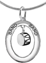 Drum, Hypoallergenic Adjustable Necklace, Safe-Nickel, Lead and Cadmium Free