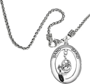 Orchestra-Band French Horn Player, Hypoallergenic Necklace, Safe-Nickel, Lead and Cadmium Free