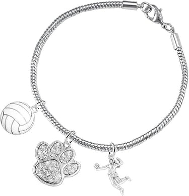 Crystal Paw Volleyball, Adjustable, Safe-Hypoallergenic, Nickel, Lead and Cadmium Free