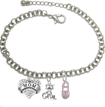 Mom, Its A Girl, Adjustable Bracelet, Hypoallergenic, Safe-Nickel, Lead, Cadmium Free