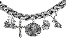 Saint Benedict Prayer-Crucifix-Mary with Christ Child, Calvary, Protect Me from Harm, from Evil, from The Devil. Nickle, Lead Cadmium Free