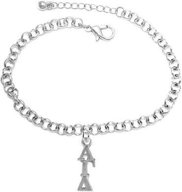 Alpha Gamma Delta Hypoallergenic Safe Adjustable Fits Anyone Bracelet