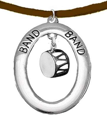 Drum, Hypoallergenic Adjustable Necklace, Safe-Nickel, Lead And Cadmium Free