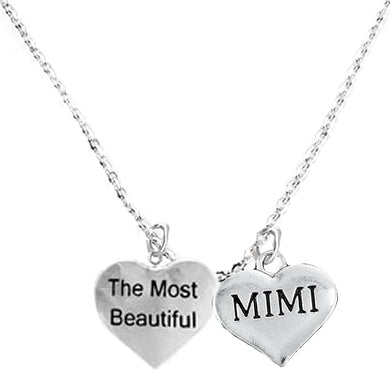 The Most Beautiful Mimi Adjustable Curb Chain Necklace, Hypoallergenic, Safe-Nickel, Lead, Cadmium Free