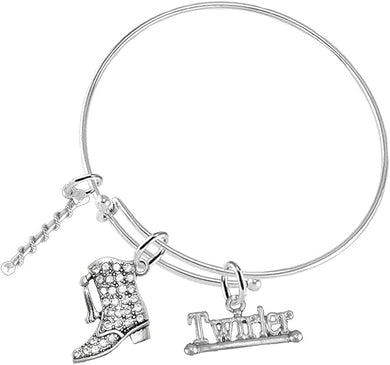 Drill 3 Charm Bracelet Hypoallergenic, Safe-Nickel, Lead & Cadmium Free!