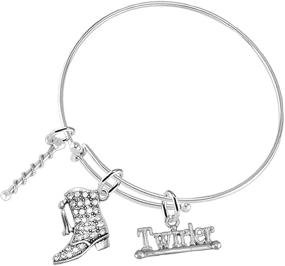 Drill 3 Charm Bracelet Hypoallergenic, Safe-Nickel, Lead & Cadmium Free!