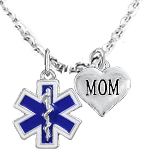 EMT, Mom Adjustable Necklace, Hypoallergenic, Safe-Nickel, Lead, Cadmium Free