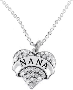 Nana Charm Necklace Adjustable, Hypoallergenic, Safe-Nickel, Lead & Cadmium Free!