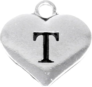 Army Wife Initial Bracelet (T)