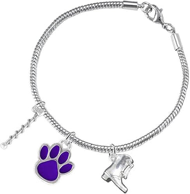 The, Majorette Jewelry Purple Paw Hypoallergenic Adjustable, Safe-Nickel, Lead Free