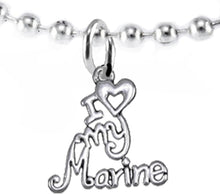 Marine, I Love My Marine, Necklace Hypoallergenic, Safe-Nickel, Lead, Cadmium Free