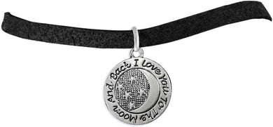 Mother's Day Jewelry, Mom Jewelry, Grandma Jewelry, I Love You To The Moon And Back Adjustable Bracelet Hypoallergenic-Safe, Nickel, Lead Free