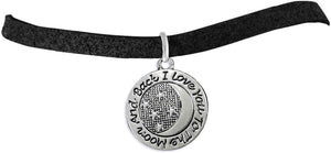 Mother's Day Jewelry, Mom Jewelry, Grandma Jewelry, I Love You To The Moon And Back Adjustable Bracelet Hypoallergenic-Safe, Nickel, Lead Free