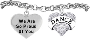 Dance We are So Proud of You, Safe-Hypoallergenic, Nickel, Lead and Cadmium Free