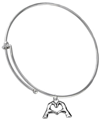 Birthday Gift, I Love You, Your Fingers And Hands Make A Heart And Say It All I Love You, What A Wonderful Gift For Yourself, Or Someone Special. Gift Ready Comes In A Black Velvet Bag