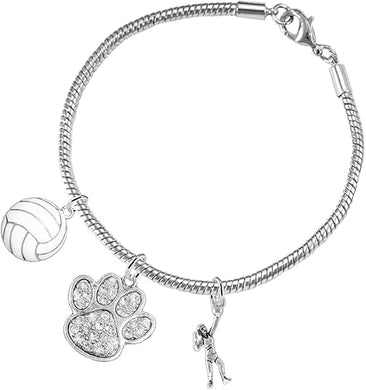 Crystal Paw Volleyball, Adjustable, Safe-Hypoallergenic, Nickel, Lead and Cadmium Free