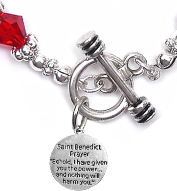 Saint Benedict Protective Charm, and Prayer, Protect Me from Harm, from Evil, from The Devil. Nickle, Lead Free