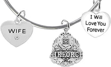 Wife, I Will Love You Forever, Air Force Hypoallergenic, Safe-Nickel Free, No Poisonous Lead Or Cadmium