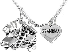 EMT, Grandma Adjustable Necklace, Hypoallergenic, Safe-Nickel, Lead, Cadmium Free