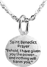 Saint Benedict Protective Charm, and Prayer, Protect Me from Harm, from Evil, from The Devil. Nickle, Lead Cadmium Free