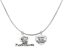 Policeman's, I Love My Policeman, My Wife, My Joy, My Sunshine, Adjustable, Hypoallergenic, Safe-Nickel, Lead, Free