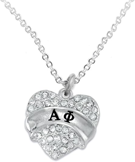 Alpha Phi Hypoallergenic Safe Necklace Nickel, Lead, Cadmium Free