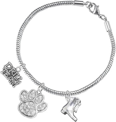 The, Drill Team Jewelry Crystal Paw Hypoallergenic Adjustable, Safe-Nickel, Lead Free