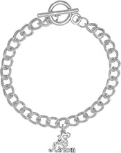 Air Force, I Love My Airman, Bracelet Hypoallergenic, Safe-Nickel, Lead, Cadmium Free