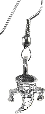 Tornado, Hurricane, And Typhoon Earrings With Sterling Silver Fishhooks